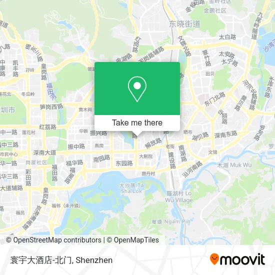 寰宇大酒店-北门 map