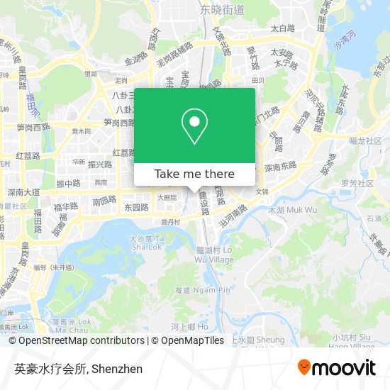 英豪水疗会所 map