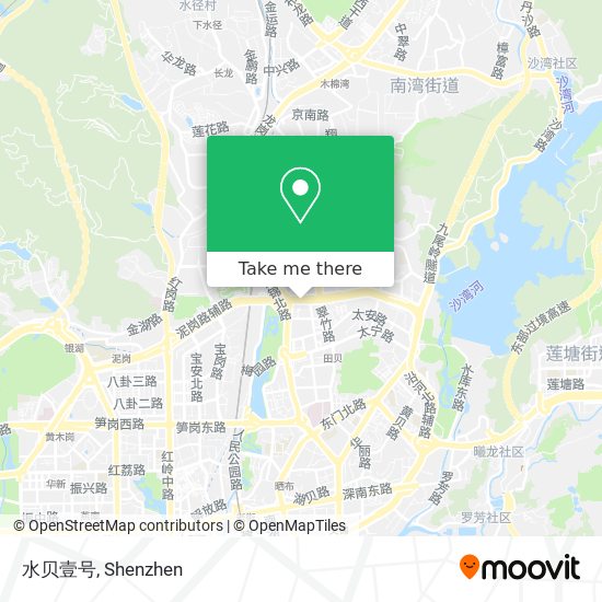 水贝壹号 map