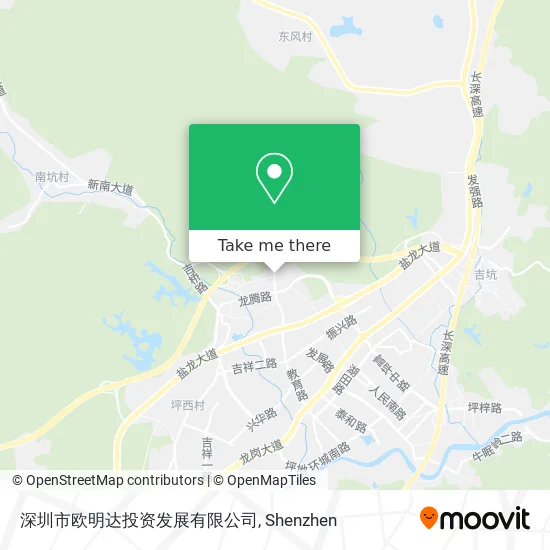 深圳市欧明达投资发展有限公司 map