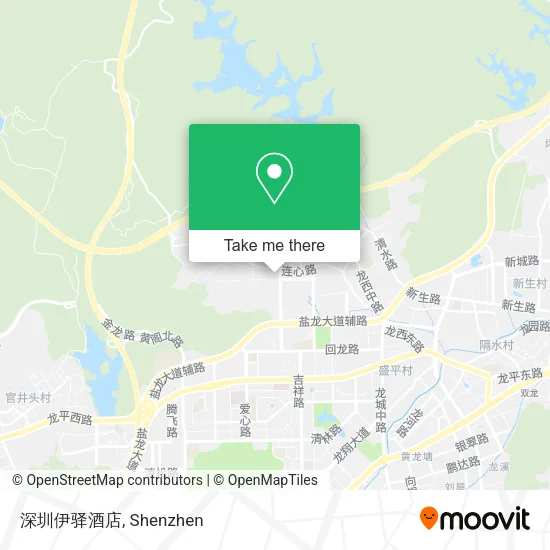 深圳伊驿酒店 map