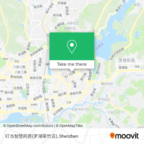 叮当智慧药房(罗湖翠竹店) map