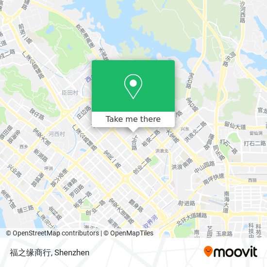 福之缘商行 map
