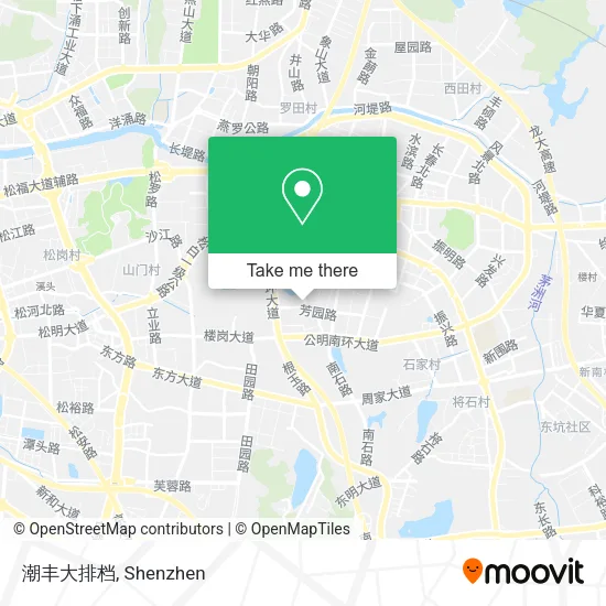 潮丰大排档 map