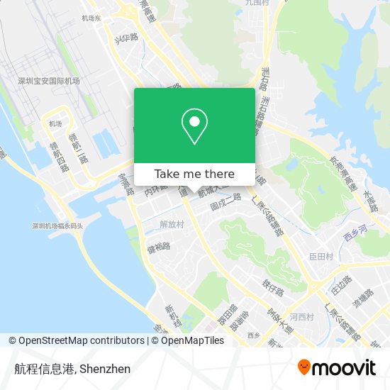 航程信息港 map