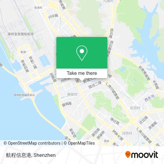 航程信息港 map