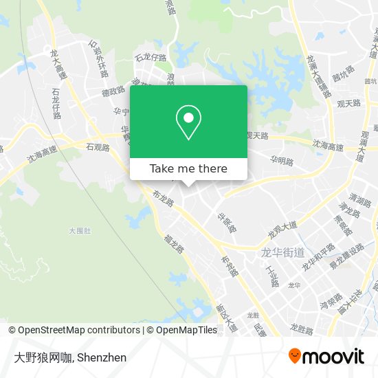 大野狼网咖 map