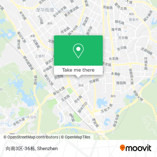 向南3区-36栋 map