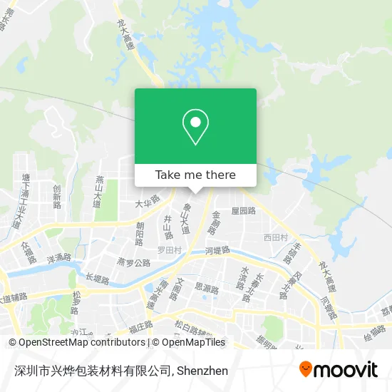 深圳市兴烨包装材料有限公司 map