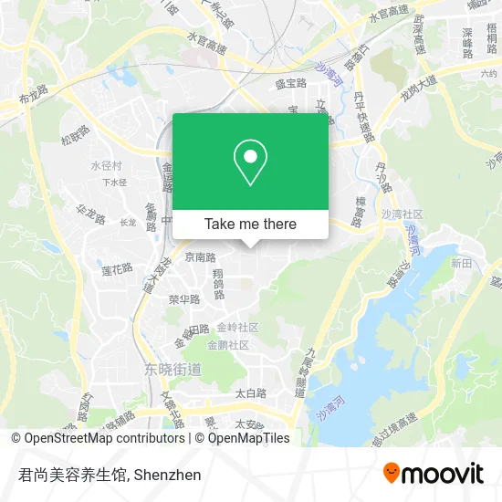 君尚美容养生馆 map