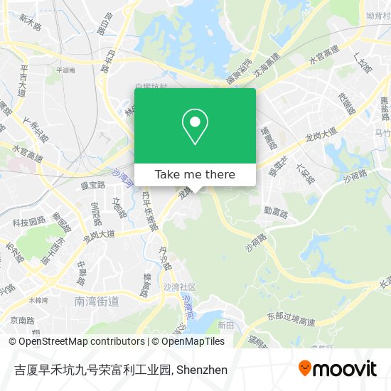 吉厦早禾坑九号荣富利工业园 map