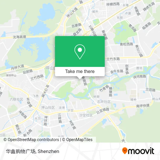 华鑫购物广场 map