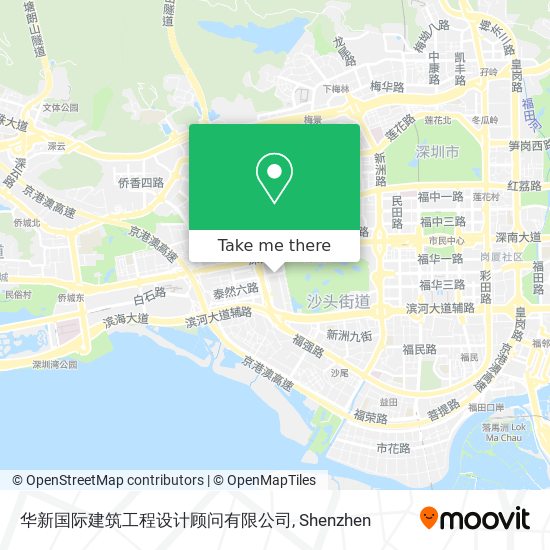 华新国际建筑工程设计顾问有限公司 map