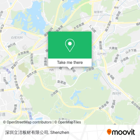 深圳立洁板材有限公司 map