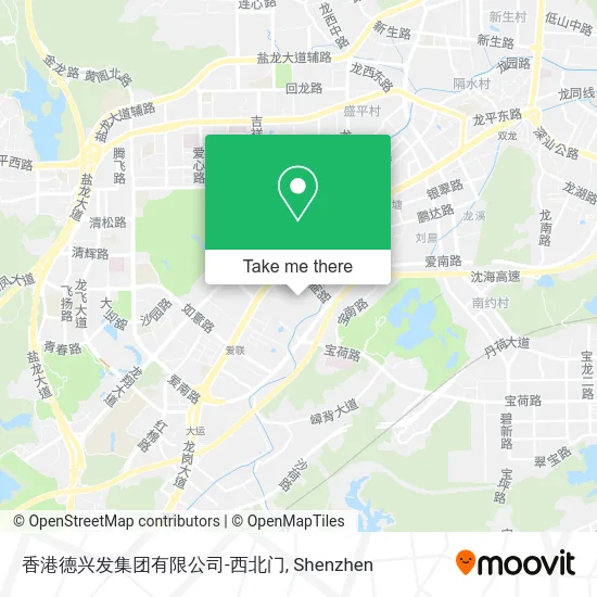 香港德兴发集团有限公司-西北门 map