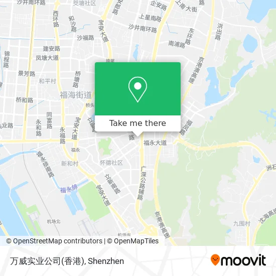 万威实业公司(香港) map
