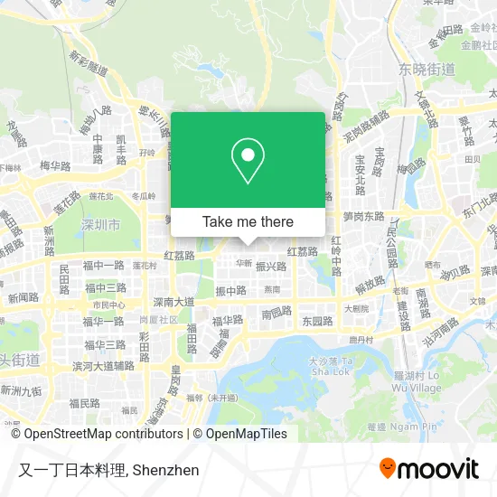 又一丁日本料理 map