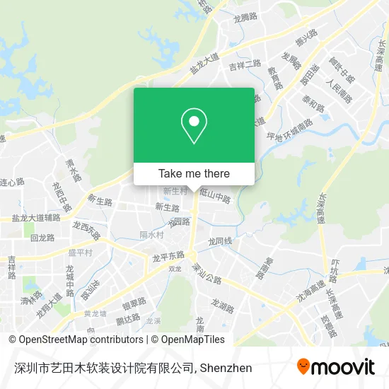 深圳市艺田木软装设计院有限公司 map