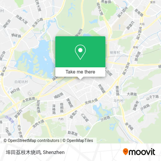 埠田荔枝木烧鸡 map