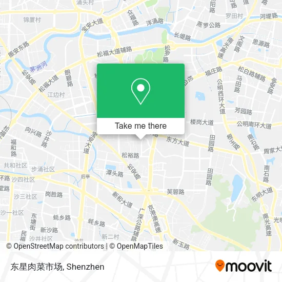 东星肉菜市场 map
