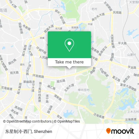 东星制冷-西门 map