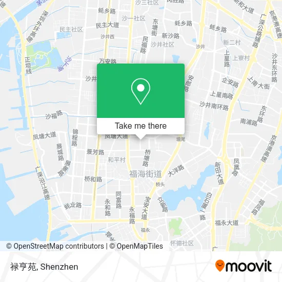 禄亨苑 map