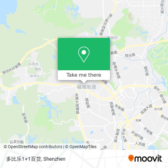 多比乐1+1百货 map