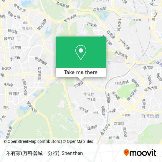 乐有家(万科麓城一分行) map