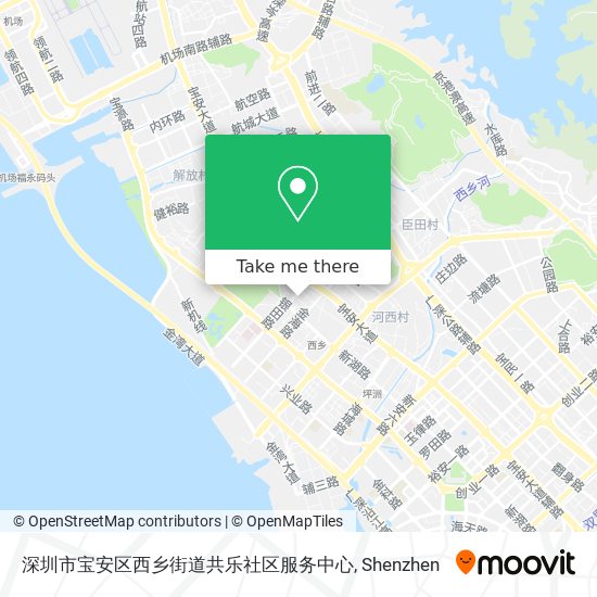 深圳市宝安区西乡街道共乐社区服务中心 map
