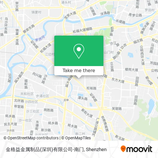 金格益金属制品(深圳)有限公司-南门 map