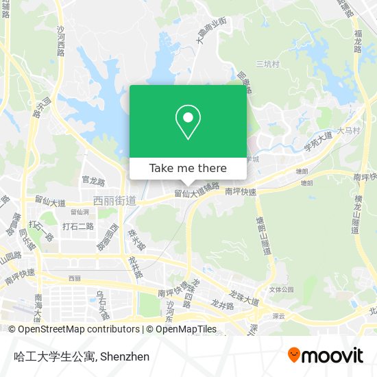哈工大学生公寓 map