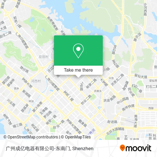 广州成亿电器有限公司-东南门 map