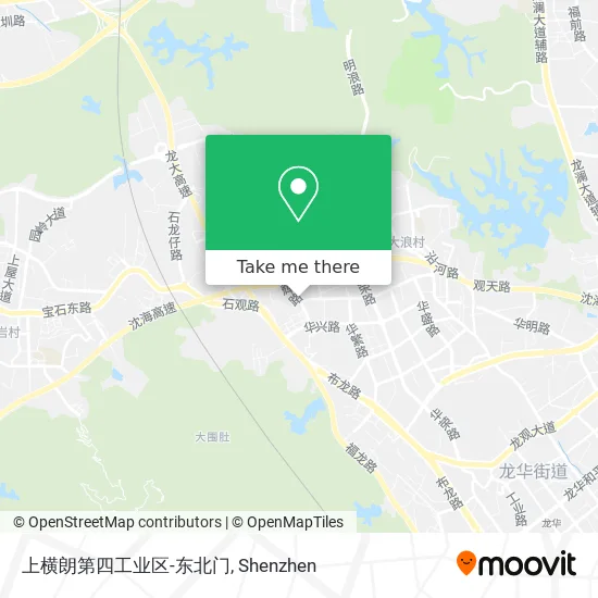 上横朗第四工业区-东北门 map