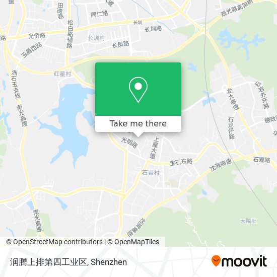 润腾上排第四工业区 map