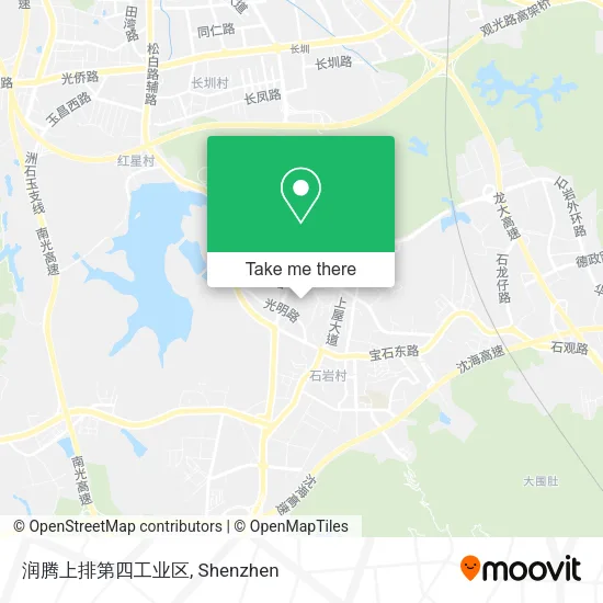 润腾上排第四工业区 map