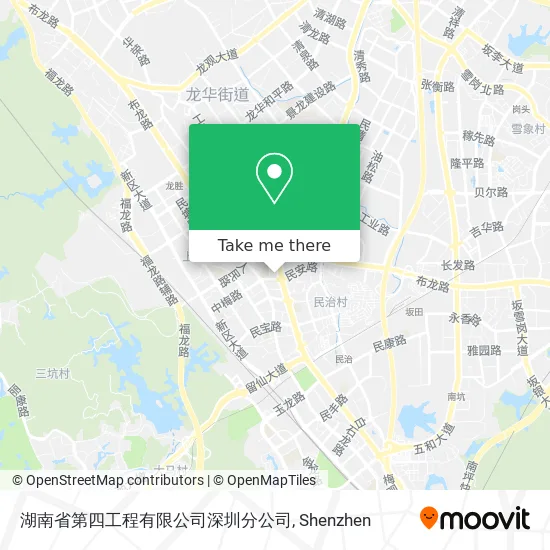 湖南省第四工程有限公司深圳分公司 map