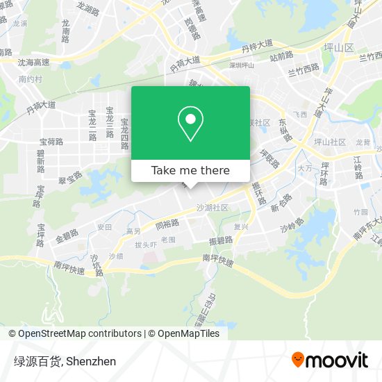 绿源百货 map