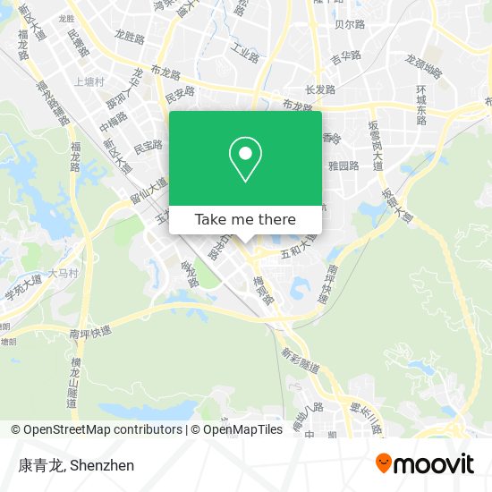 康青龙 map