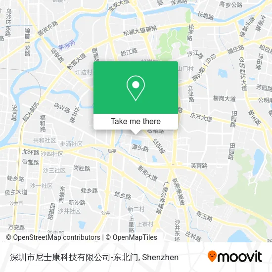深圳市尼士康科技有限公司-东北门 map