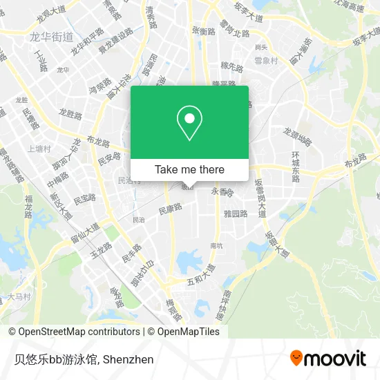 贝悠乐bb游泳馆 map