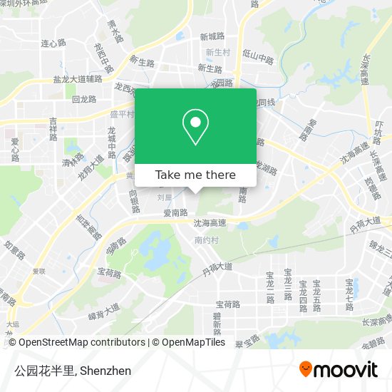 公园花半里 map