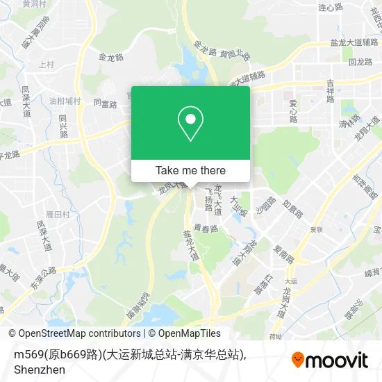 m569(原b669路)(大运新城总站-满京华总站) map