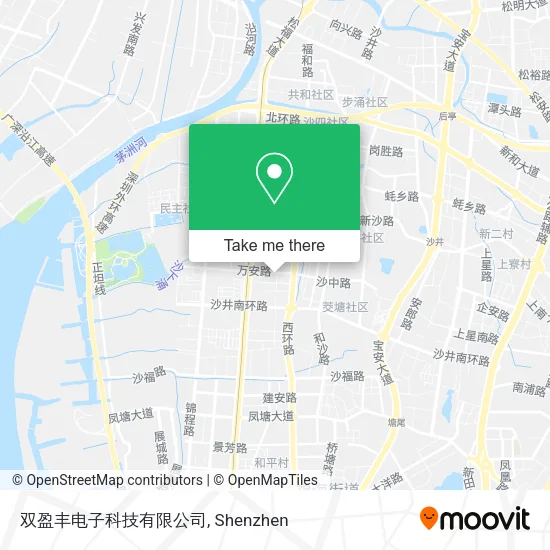双盈丰电子科技有限公司 map