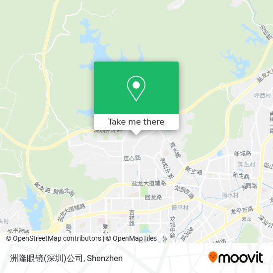 洲隆眼镜(深圳)公司 map