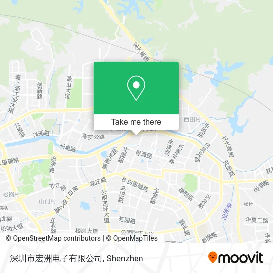 深圳市宏洲电子有限公司 map