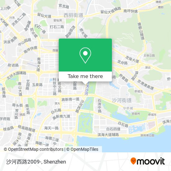 沙河西路2009- map