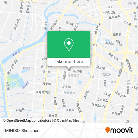 MINISO map