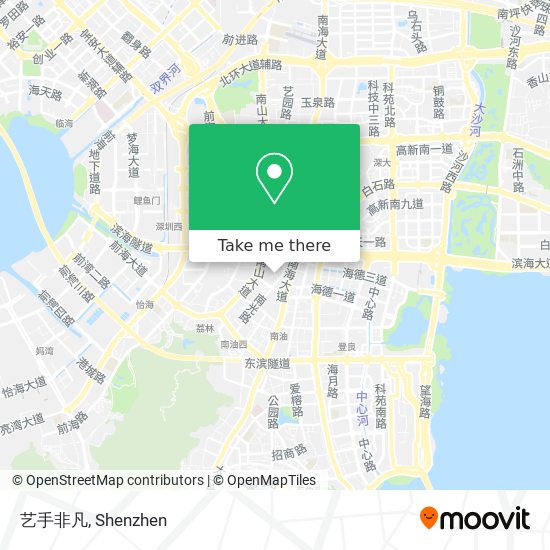 艺手非凡 map