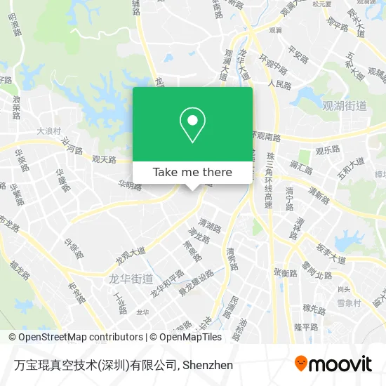 万宝琨真空技术(深圳)有限公司 map