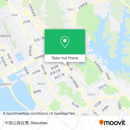 中国公路征费 map